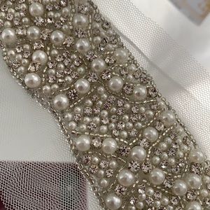 Pearl & crystal yard to use for your liking